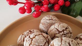 Galletas infladas de chocolate  Sin gluten y listas para deslumbrar en Año Nuevo 