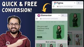 Convert Figma Design to Elementor - NEW Free Plugin (2024)