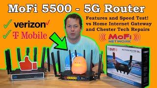  MoFi 5500 5G Router - Features - Speed Test - T-Mobile 5G Home Internet MOFI5500-5GXeLTE