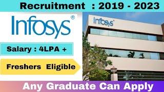 Infosys Recruitment 2023 | Infosys Off Campus Drive | Infosys Freshers Hiring 2023 2022 2021 Batch