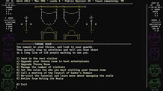 Typical Warsim throne room antics