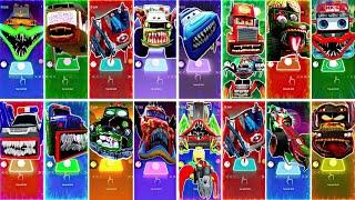 Megamix month - Service Car Eater  Zombie Tracktor  Ralli truck eater  Tow Mater Shuriken  Mack