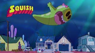 Peggy Took Over Squish’s Life?!  | Squish English | Full Episodes | 1H | S1 | Cartoons