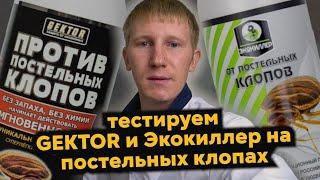 ГЕКТОР vs. ЭКОКИЛЛЕР. Эксперимент на клопах | Герадез