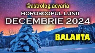 BALANTA  Horoscop DECEMBRIE 2024 (Subtitrat RO) LIBRA DECEMBER 2024 HOROSCOPE