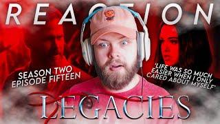 Legacies "LIFE WAS SO MUCH EASIER WHEN I ONLY CARED ABOUT MYSELF" (S2E15 REACTION!!!)