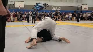 BJJ White Belt Match Masters (30+) Division 194 lbs