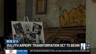 Duluth Armory construction project set to begin