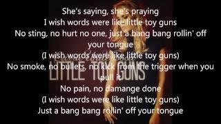 Little Toy Guns Lyrics-Carrie Underwood