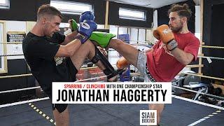 Jonathan Haggerty Muay Thai Sparring & Clinching | Siam Boxing