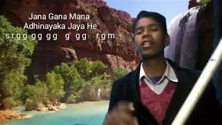 Jana Gana Mana Flute Tutorial in hindi