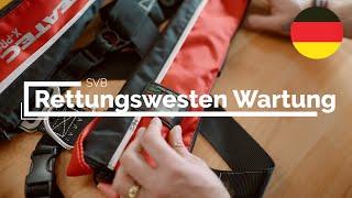 Wartung von Rettungswesten | SVB