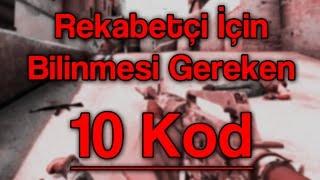 CS: GO - Rekabetçi Maçlar İçin Bilinmesi Gereken 10 Kod