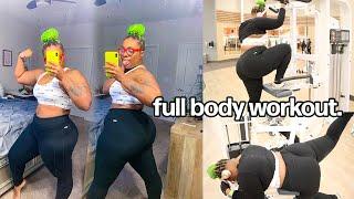 PLUS SIZE WORKOUT | Full Body Gym Workout | Beginner Friendly