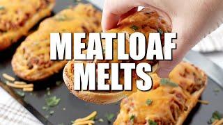 How to make: MEATLOAF PATTY MELTS