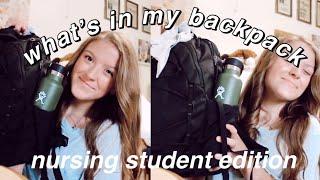 what's in my college backpack 2021 ll sophomore nursing major (feat. babble box college edition)