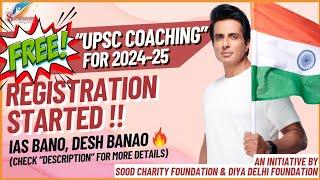 FREE IAS COACHING FOR 2024-25 | UPSC | SONU SOOD & SAMBHAVAM IAS @dhruvrathee @NaaAnveshana