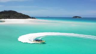 Whitehaven Beach - Whitsunday Islands - in 4k