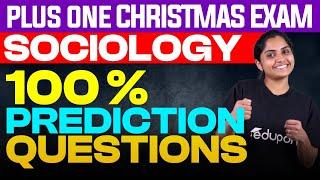 Plus One Humanities | Sociology - 100 % PREDICTION LIVE | Eduport