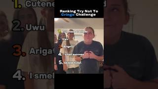 Ranking Try Not To Cringe Challenge #ranking #cringe #funny #tiktok #memes #shorts