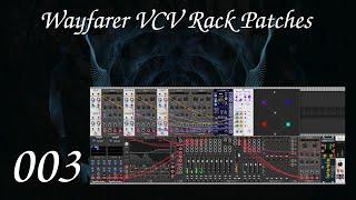 Wayfarer VCV Rack Patches 003 - Using a Node Sequencer and Delay to Make Tripped Out Drum Patterns