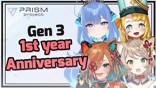 【Anniversary】A Whole Year with Shiki, Nia, Pina, and Yura!【PRISM Project 3rd Generation】