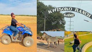 Quad biking ‍️ & fishing at kwisoko Game Ranch Lusaka Zambia| Spend the afternoon with me.