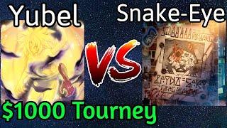 Yubel Fiendsmith Vs Snake-Eye Fiendsmith Loser's Bracket Top 8 $1,000 IronMan Tourney Yu-Gi-Oh!