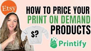 How To Price Your Print On Demand Products For Etsy (Gildan 18000 Full Pricing Research!)