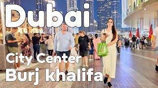 Dubai  Amazing City Center, Burj Khalifa [4K] Walking Tour