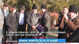 Scandal monstru la o biserica din Botosani