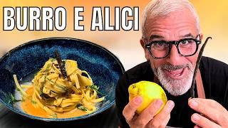 Hai mai fatto una PASTA BURRO E ALICI così? Non sai che ti perdi! Ricetta di Chef Max Mariola