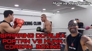 SPARRING DO ALEX POATAN VS HUNK COREAN  BOXING