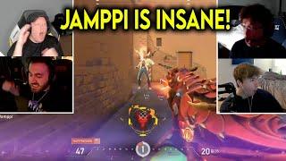 Valorant Streamers Reacts To BBL Jamppi Insane 1v2 CLUTCH Against TL In EWC Qualifier