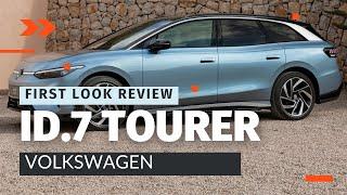 Volkswagen ID.7 Tourer: A Revolutionary All-Electric Wagon Unveiled | First Look Review