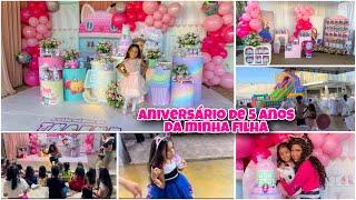 A GABY CHEGOU DE SURPRESA/ ANIVERSÁRIO DA MINHA FILHA DE 5 ANOS