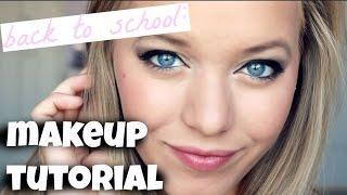 BACK TO SCHOOL MAKEUP TUTORIAL | Sarah Burgett