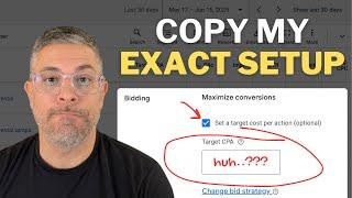 Target CPA Google Ads Setup I Use to 3x My Conversions