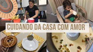 Rotina com bebê / fiz bolo de ovos | Yasmim Bárbara