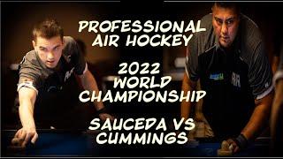 Professional Air Hockey - Vince Sauceda #5 World Rank vs Colin Cummings #1 World Rank - 2022 Worlds