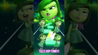 Inside Out 2: Disgust Coffin Dance 🪩 Tiles Hop #coffindance #coffindancecover #tileshop #shorts