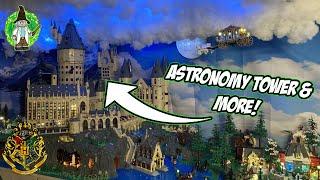 Start of the Astronomy Tower & Updated Dumbledore's Office! Building Lego Hogwarts Part 26