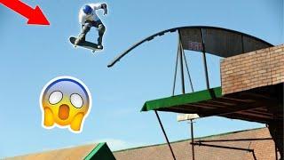 Skaters Vs. Scary Skateboarding Tricks!! These Skaters Have Lost Their Minds