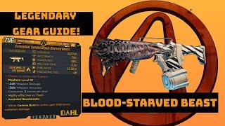 BORDERLANDS 3: THE BLOOD STARVED BEAST LEGENDARY WEAPON AND FARMING REVIEW GUIDE