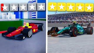 Worst Vs Best Rated Racing Car Games In Roblox