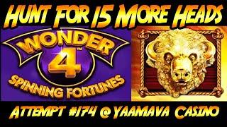 Hunt For 15 Gold Heads! Ep. #174, Wonder 4 Spinning Fortunes - Can I Get More Super Free Games?