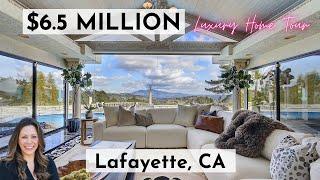 Lafayette California LUXURY Home Tour  (Home Tour) |  EP 183