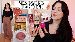 Mes favoris du mois d’OCTOBRE : trouvailles lifestyle, mode & coups de coeur à prix doux ️