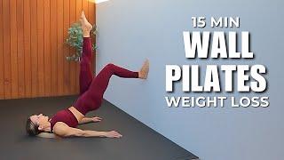 15 MIN INTENSE WALL PILATES FOR WEIGHT LOSS