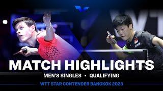 Tomas Polansky vs Quek Izaac | MS Qual | WTT Star Contender Bangkok 2023